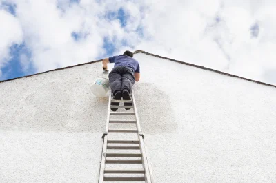 Peinture extérieure au Lorey — façades et ravalement